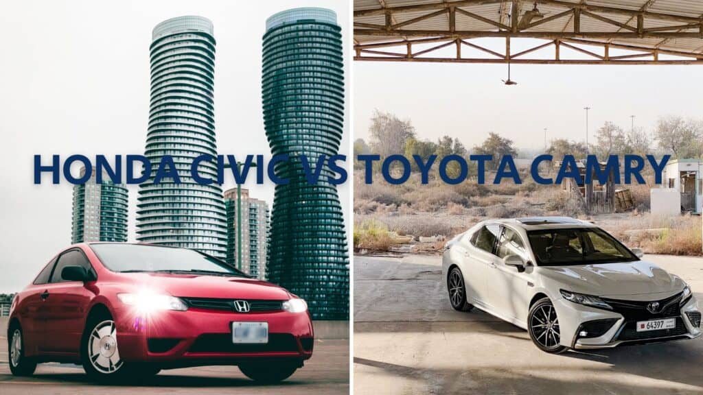 Honda Civic vs Toyota Camry